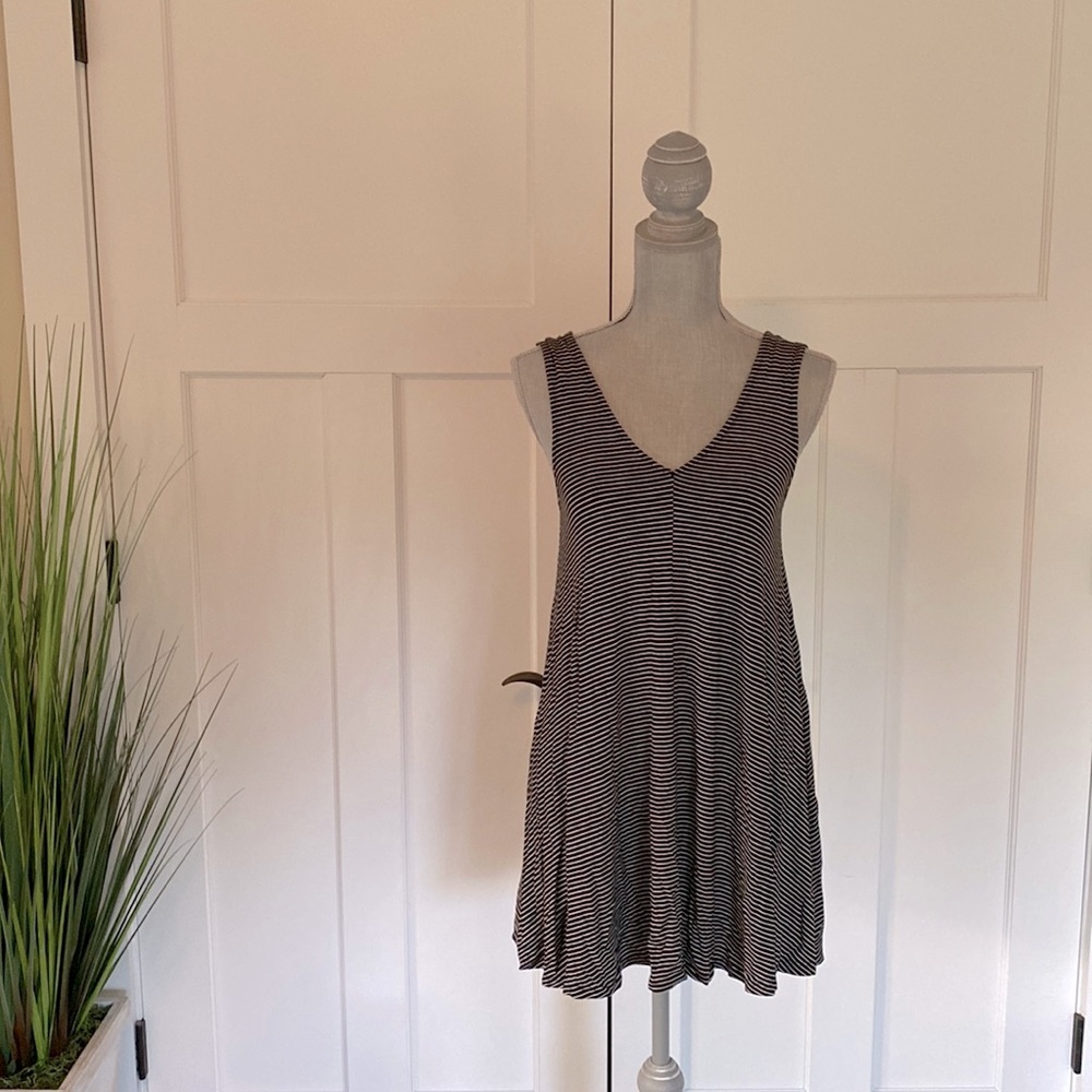American Eagle Striped Sun Dress